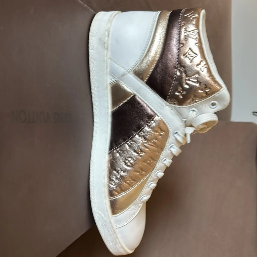Louis Vuitton Sydney sneaker boot 37 - Picture 4 of 12